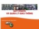 Bài giảng Quy hoạch và quản lý giao thông