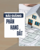 Bài giảng Phân hạng đất - Võ Thanh Phong