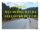 Bài giảng Xây dựng mặt đường ô tô: Chương 5 - Nguyễn Biên Cương