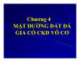 Bài giảng Xây dựng mặt đường ô tô: Chương 4 - Nguyễn Biên Cương