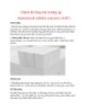 Gạch bê tông khí chưng áp Autoclaved cellular concrete (AAC)