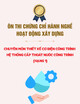 Ôn thi chứng chỉ hành nghề hoạt động xây dựng: Chuyên môn Thiết kế cơ điện công trình - Hệ thống cấp thoát nước công trình (Hạng 1)