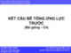 Bài giảng Kết cấu bê tông ứng lực trước: Chương 4 - PGS.TS. Nguyễn Minh Long