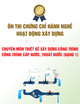 Ôn thi chứng chỉ hành nghề hoạt động xây dựng: Chuyên môn Thiết kế xây dựng công trình - Công trình Cấp nước, thoát nước (Hạng 1)